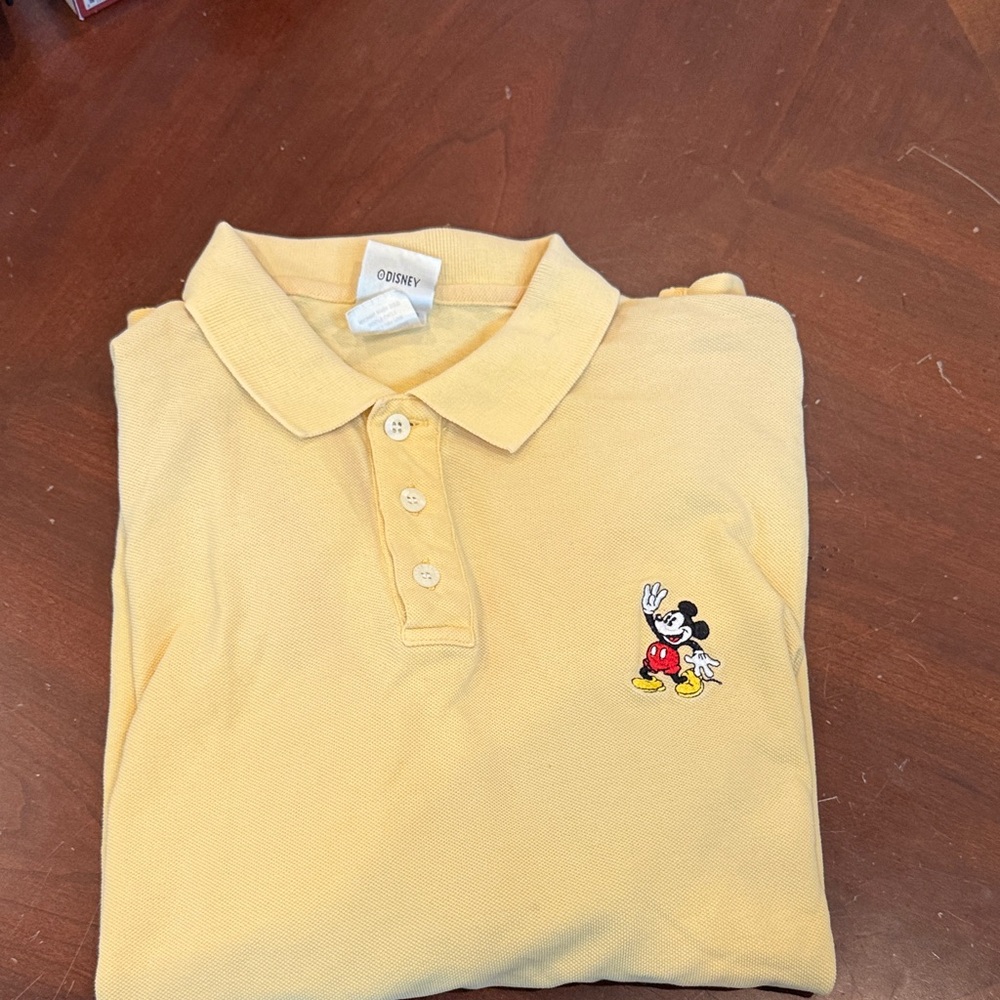 Vintage Disney Polo Shirt with Mickey Embroidery